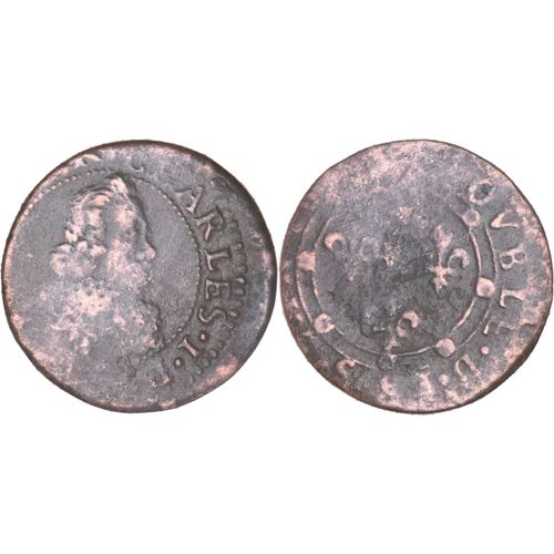 France - Principauté D'arches - Charles I De Gonzague - Double Tournois Type 12 - Double Cercle - 12-200