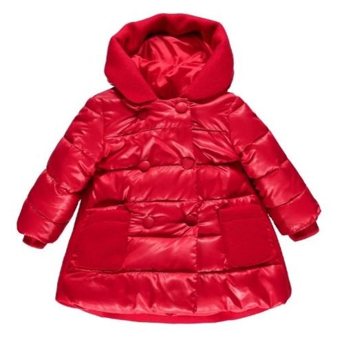 Caban Doppio Petto Con Inserti In Panno Neonata Brums - 12 Mesi