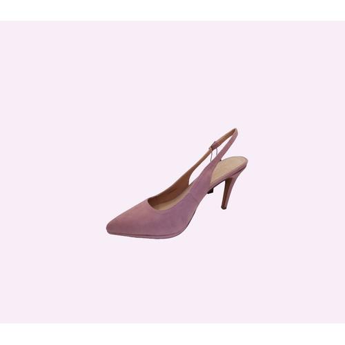 Escarpins À Bout Pointu Avec Bride Ajustable Et Talon En Cuir - Couleur Mauve - Confortable Et Flexible - Chaussures Pour Femme Ou Fille Maria Mare - Cadeau Parfait Pour Toutes Les Occasions - 38