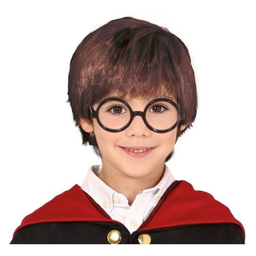 Perruque De Magicien Enfant En Boîte