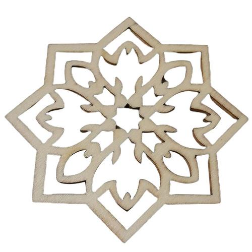 Pendentifs Eid Mubarak Pour Ramadan, 10 Pièces, Décor En Bois, Style Du Moyen-Orient, Artisanat Inachevé Pour Festival, Bricolage Maison, Vente De Pr