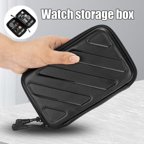 Boîtier De Montre Étanche À 4 Fentes, Organisateur De Bracelet De Montre Portable, Sacs De Voyage, Étui De Montre Étanche, Rangement À Fermeture Éclair, Vente De Pr