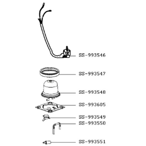 Fusible (repère SS-993550) Cuiseur vapeur (SS-993550 MOULINEX SEB)