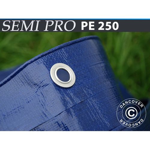 Bâche 6x8m, Pe 250g/M², Bleu