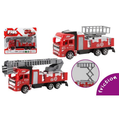 Permanent Garcon Bl/Camion Pompier 18 Cm  A Friction