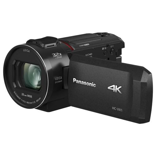 Panasonic HC-VXF1 Caméscope 4K - 30 pi-s 8.57 MP 24x zoom optique Leica carte Flash Wi-Fi noir