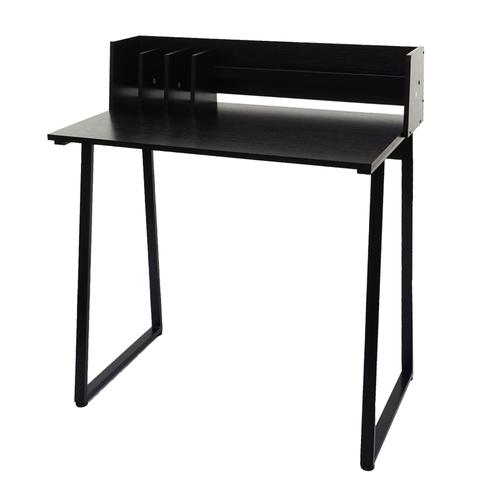 Table Console Hwc-K69, Table De Téléphone, 82x51cm Structure 3d, Métal Mdf   Noir