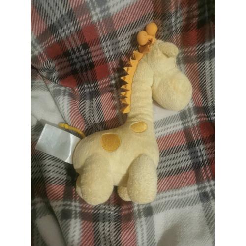 Doudou Girafe Jaune Orange H&m