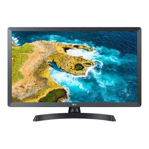 LG 28TQ515S-PZ - TQ515S Series - écran LED avec tuner TV - Intelligent - 28' (27.5' visualisable) - 1366 x 768 HD @ 60 Hz - 250 cd/m² - 1200:1 - 8 ms - 2xHDMI - haut-parleurs - noir