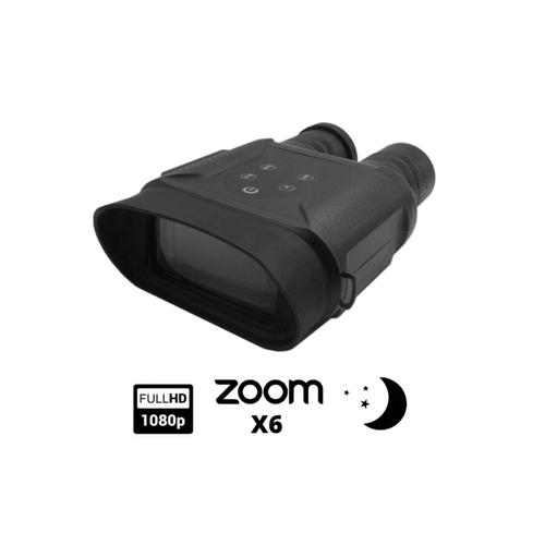 Caméra de Chasse Jumelles de Vision Nocturne Infrarouge Full HD Zoom X6