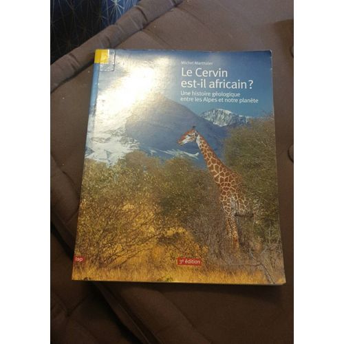 Le Cervin Est-Il Africain? Une Histoire Géologique Entre Les Alpes Et Notre Planète, Michel Marthaler