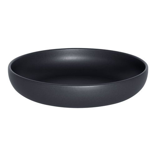 Assiette Creuse 22 Cm Noir (Lot De 6)