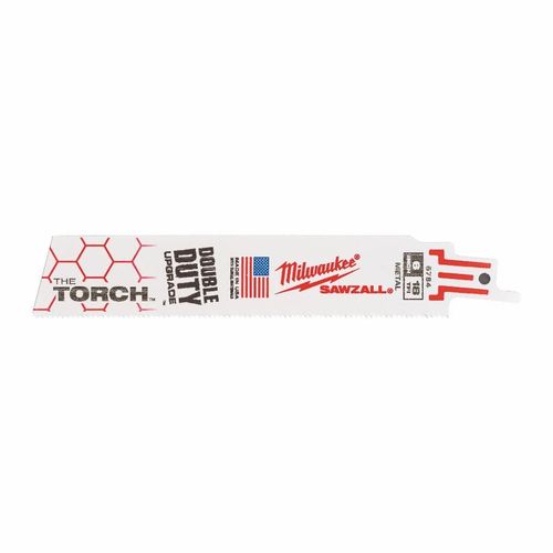 Lame de scie sabre MILWAUKEE Torch 150 mm - Blister de 25 - 48008784
