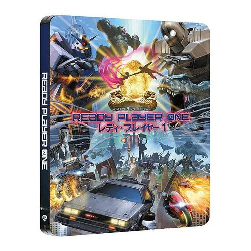 Ready Player One - Japanese Steelbook - 4k Ultra Hd + Blu-Ray