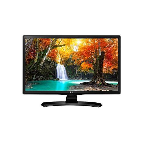 LG 24MT49S - Écran LED avec tuner TV - 24" (23.6" visualisable) - 1366 x 768 FWXGA - IPS - 200 cd/m² - 1000:1 - 14 ms - 2 x HDMI, RCA (composite), RCA (composant) - haut-parleurs - noir brillant...