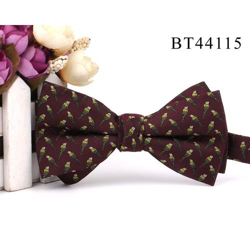 Couleur Bt44115 N¿Ud Papillon À Rayures Pour Homme, Pour Adulte, Motif Floral, Pour Business, Mariage, Costumes, Cravates Jacquard