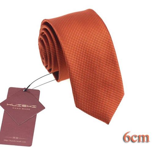 Couleur Tp151 Combinaison De Cravate Orange Foncé, Revers Pour Homme, Unisexe, En Polyester, Style Coréen Rétro, Coloré, Accessoires