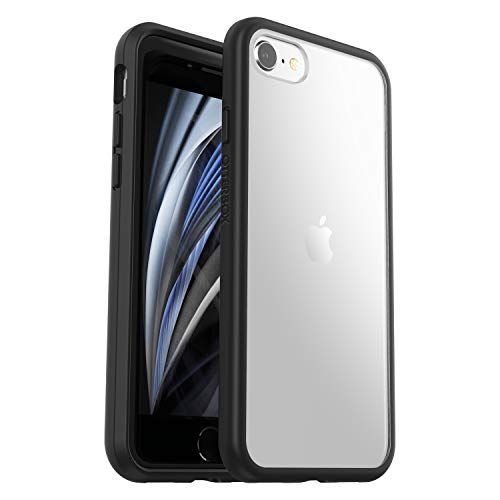 Otterbox React Series - Coque De Protection Pour Téléphone Portable - Cristal Noir - Pour Apple Iphone 7, 8, Se (2e Génération), Se (3rd Generation)