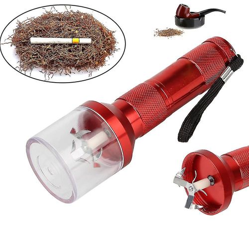 Torch Shape Herb Chopper Grinder Metal Tobacco Grinder Mills Hand Crank Leaf Spice Muller Electric Machine