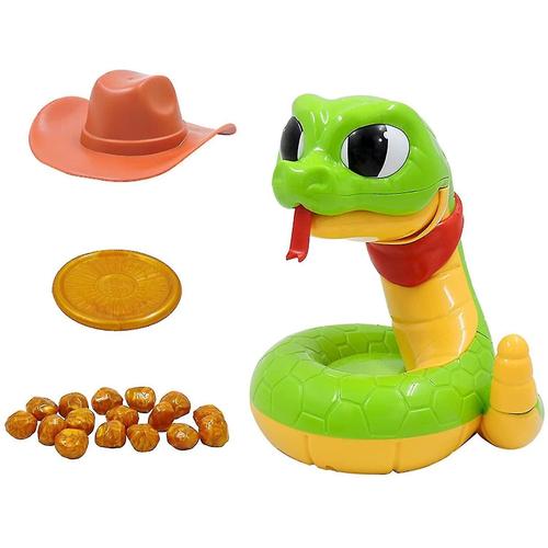 Serpent À Sonnette Électrique Tricky Toy, Scary Biting Snake Interactive Game Multijoueur Party Game Prank Toy