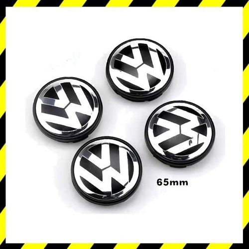 65mm Cache Moyeu Volkswagen 4 Pcs - Mastershop - Vendeur Français