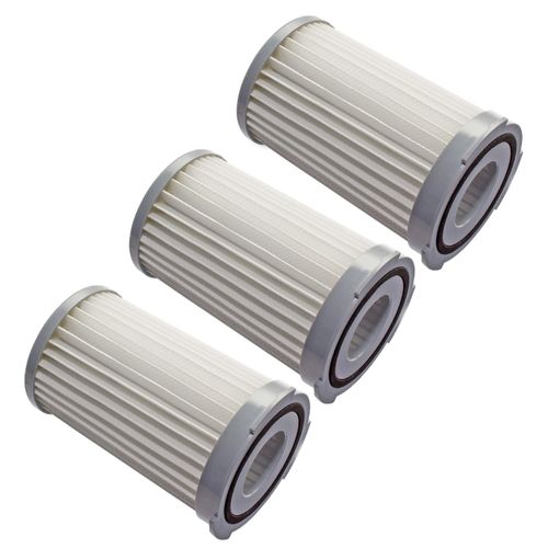 vhbw 3x Filtre compatible avec AEG/Electrolux AAC6758, AAC6755 aspirateur - filtre de sortie d'air, blanc