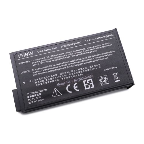 Vhbw Batterie Compatible Avec Hp / Compaq Nc6000-Dy862pa, Nc6000-Dy863pa, Nc6000-Dy868pa Ordinateur Portable Notebook (4400mah, 14,4v, Li-Ion)