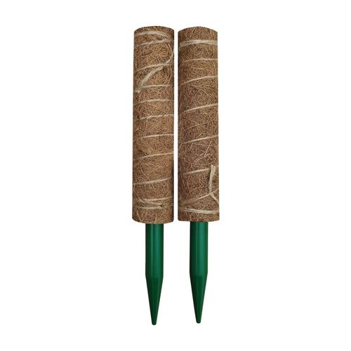 Extension de Totem d'escalade pour les Creepers, bâtons de mousse de coco empilables pour plantes, bâtons de vignes de jardin robuste pour la maison 2 pièces