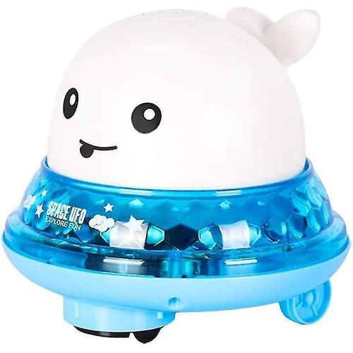 Jouets De Douche De Bébé,2-En-1 Capteur Et Jouets De Voiture De Soucoupe Volante De L¿Espace,Jouets De Fontaine Musicale