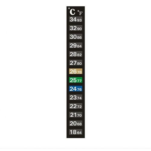 Thermomètre D'Aquarium À Double Échelle, Testeur De Température De Liquide, Autocollant, Affichage Numérique Lcd, Outils De Contrôle De La Température