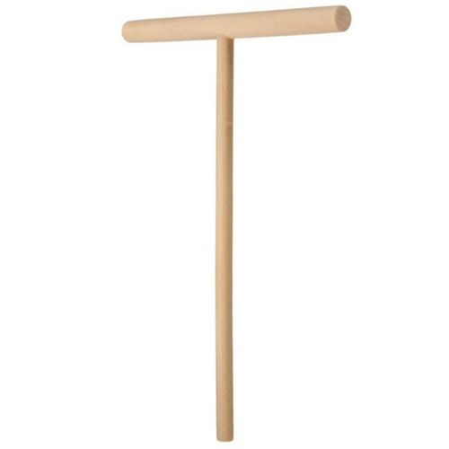Crêpière antiadhésive en forme de T, épandeur en bois, pâte à crêpes, bâton, bricolage en bois, outils à tarte chinoise, accessoires de cuisine