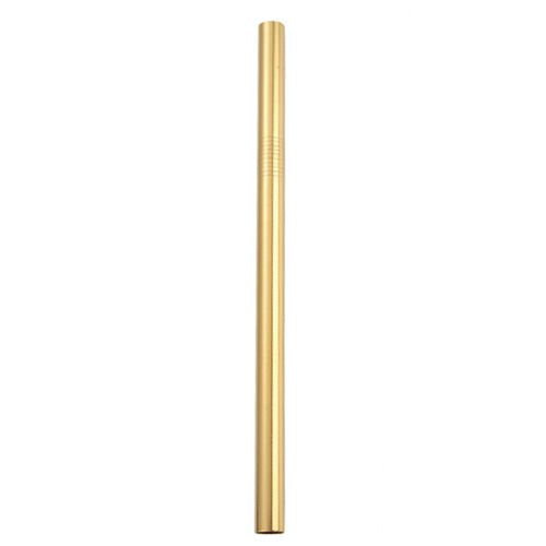 Paille en acier inoxydable pour boisson, 12mm, pour Milkshake, perle, pour Bubble Tea, pour Cocktail