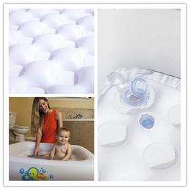 Baignoire gonflable carrée pour bébé Fluo 86 x 86 x 25 cm - Bestway