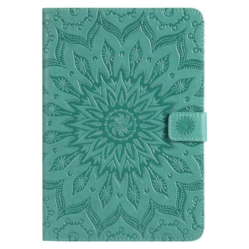 Coque Pour Motif Tablet Ipad Mini 1/2/3,Étui Pour Ipad Mini 1/2/3 Pu Cuir Poche,Cas Flip Coque Protection Housse,Vert