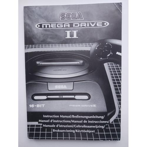 Livre Notice Console Sega Megadrive 2