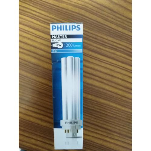 PHILIPS MASTER PL-C 18w/830 blanc chaud / 4pin