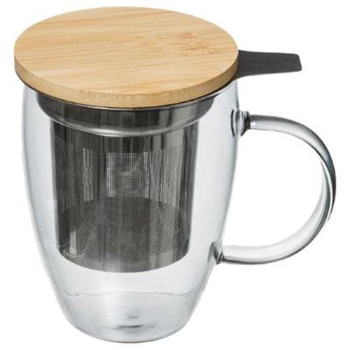 Tisanière Avec Infuseur "Arha" 40cl Transparent