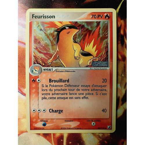 Carte Pokémon Feurisson 45/115 - Ex Forces Cachées