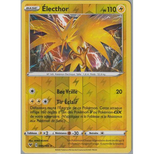 Carte Pokemon - Electhor - 048/185 - Holo-Reverse - Eb4 Voltage Eclatant - V.F -