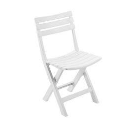 Chaise D¿Extérieur Blanc 44x41h78 Cm