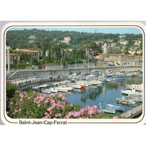 Carte Postale De Saint-Jean Cap Ferrat (Alpes Maritimes) Le Port Et Ses Alentours