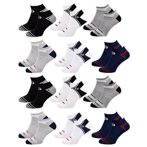 Chaussettes Homme Sneaker Sergio Tacchini Lot De 12 Pack De 12 Paires 2201