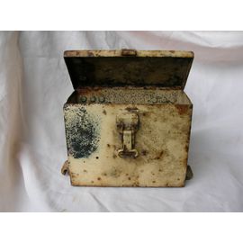 Ww2 Us/Allemagne Boitier A Paire De Jumelle Couleur Sable D'origine Pour Chars/Véhicules Ww2 Rare
