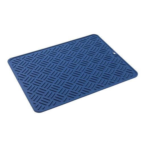 Tapis De Vidange Rectangulaire En Silicone, Tapis De Séchage Des Plats, Plateau Antidérapant Résistant À La Chaleur, Coussin D'Eau Épais, Outil De Cuisson, Ustensiles De Cuisine