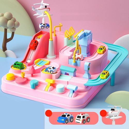Jouets Éducatifs De Piste De Course, Bricolage, Jeu De Table, Véhicule, Jouets Pour Garçons Âgés De 4 Ans Et Plus
