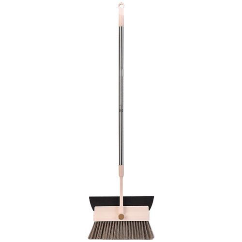 Brosse ergonomique universelle 2 en 1 avec poignée détachable pour sol, salle de bain, balai de nettoyage à main, balayage doux pour la maison, la cuisine et l'intérieur
