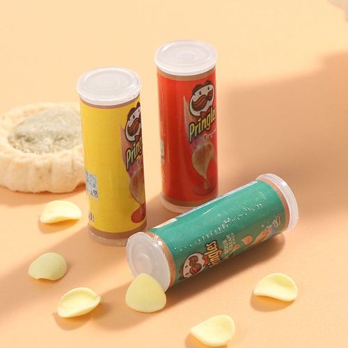 Simulation De La Bouteille De Chips Pour Maison De Poupée, Jouet Miniature, Cuisine, Pullip 1/6, 1 Ensemble/3 Pièces