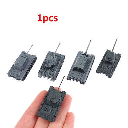 1pcs 1:144 Échelle Modèle Fini Jouet 4d Table De Sable En Plastique Tigres Seconde Guerre Mondiale Allemagne Panther Envoi Aléatoire