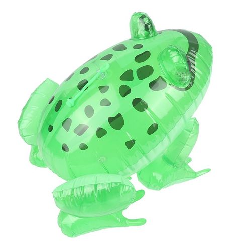 Remplissage De Sac De Fête Pour Enfants, 1 Pièce, Jouet Gonflable Vert Grenouille Jungle Animal