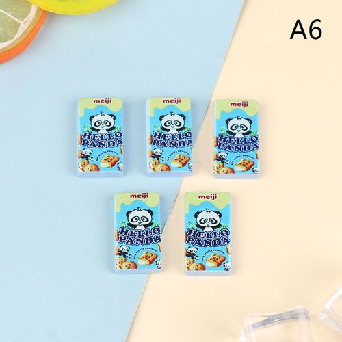 Mini Casse-Croûte De Bonbons Au Chocolat, Simulation, 5 Pièces, Casse-Croûte Miniature Pour Maison De Poupée